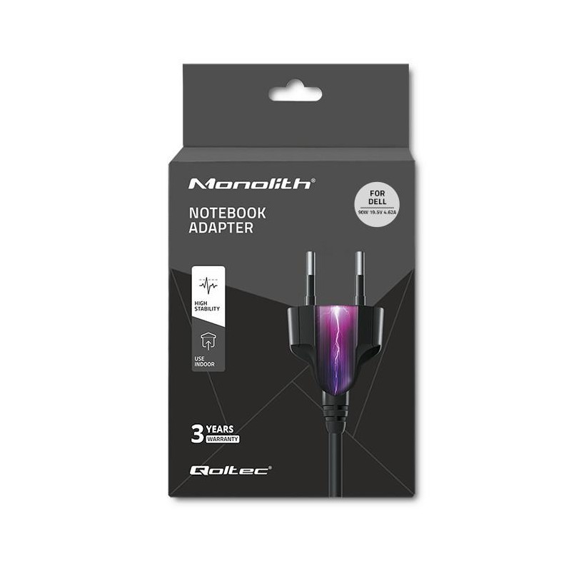 Zasilacz sieciowy Qoltec do Dell 90W 19,5V 4,62A 4,5*3,0+pin… | PartsPC.pl