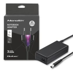 Qoltec Zasilacz do Dell 65W | 19.5V | 3.34A | 7.4*5.0+pin | PartsPC.pl