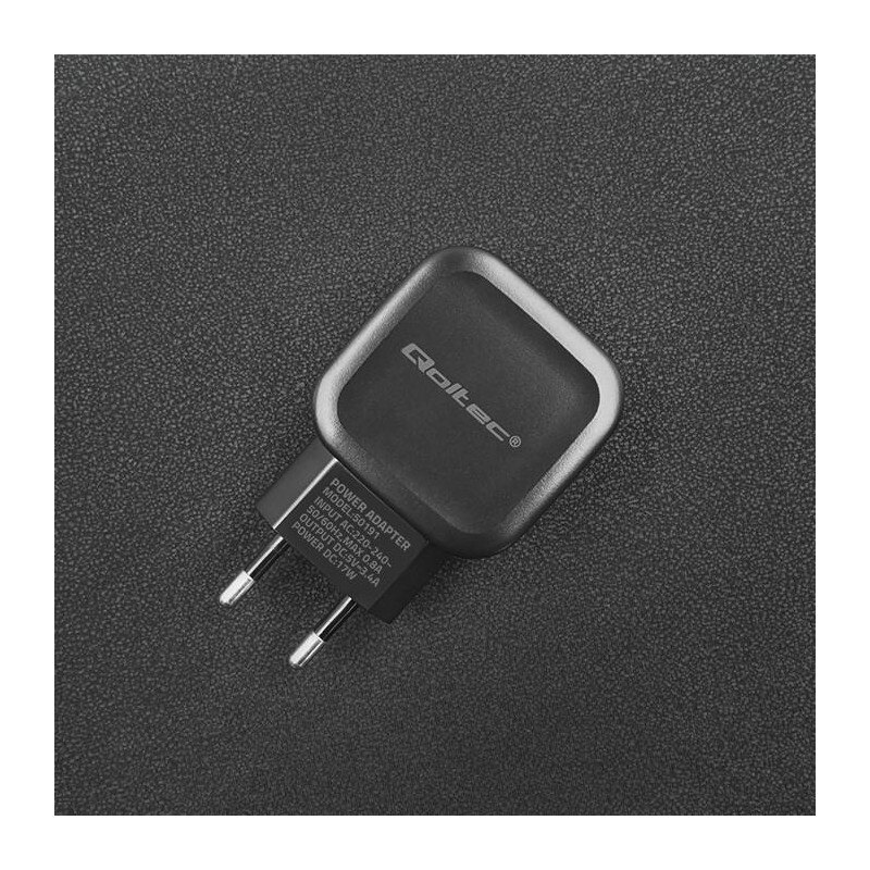 Ładowarka sieciowa Qoltec 17W 5V 3,4A 3xUSB