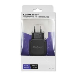 Ładowarka sieciowa Qoltec 17W 5V 3,4A 3xUSB
