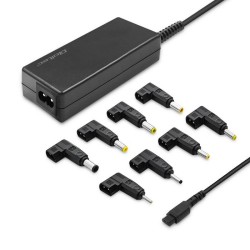 Zasilacz sieciowy uniwersalny Qoltec 45W | 8 wtyczek | +kabe… | PartsPC.pl
