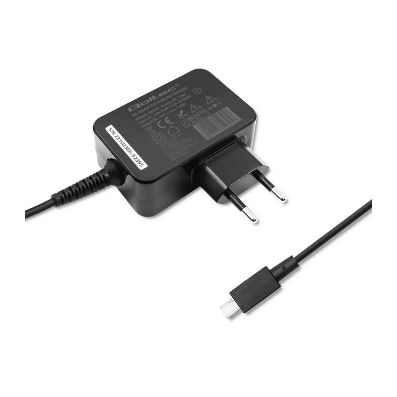 Zasilacz sieciowy Qoltec do Asus 33W | 19V | 1.75A | 6.4*2.2
