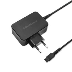 Zasilacz sieciowy Qoltec uniweralny 45W | 8 wtyczek