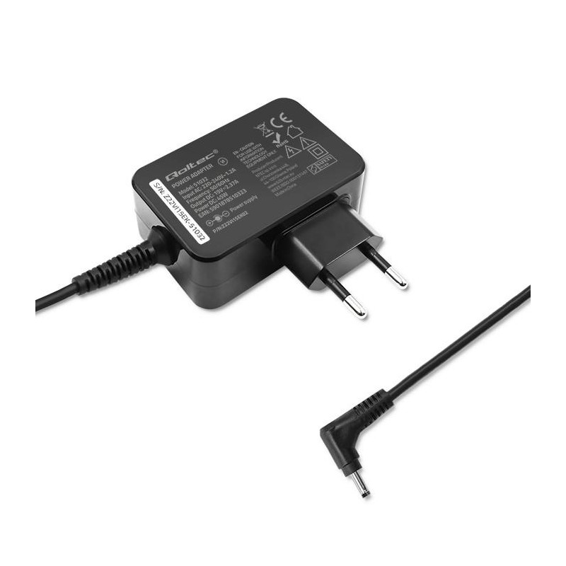 Zasilacz sieciowy Qoltec do ultrabooka Asus 45W | 19V | 2.37… | PartsPC.pl