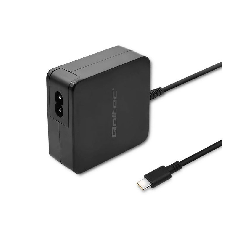 Zasilacz sieciowy Qoltec 65W | 5-20.3V | 2-3.25A | USB typ C… | PartsPC.pl