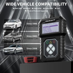 Tester cyfrowy Qoltec diagnostyczny ProLine | OBDII EOBD | 8… | PartsPC.pl