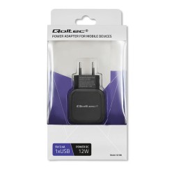 Ładowarka sieciowa Qoltec 12W 5V 2,24A USB