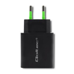 Ładowarka sieciowa Qoltec 18W | 5-12V | 1.5-3A | USB typ C P… | PartsPC.pl