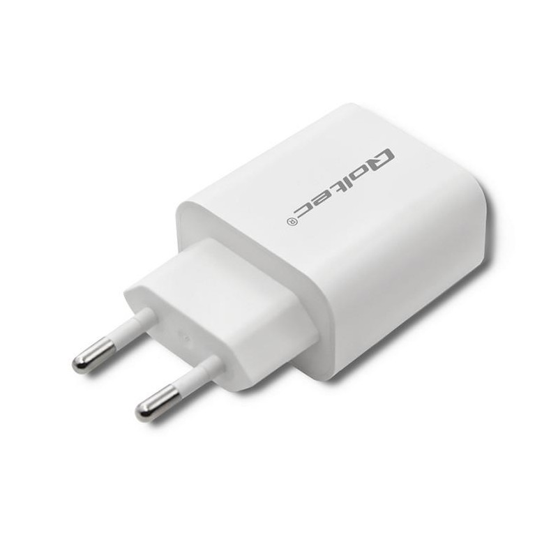 Ładowarka sieciowa Qoltec 18W | 5-12V | 1.5-3A | USB typ C P… | PartsPC.pl