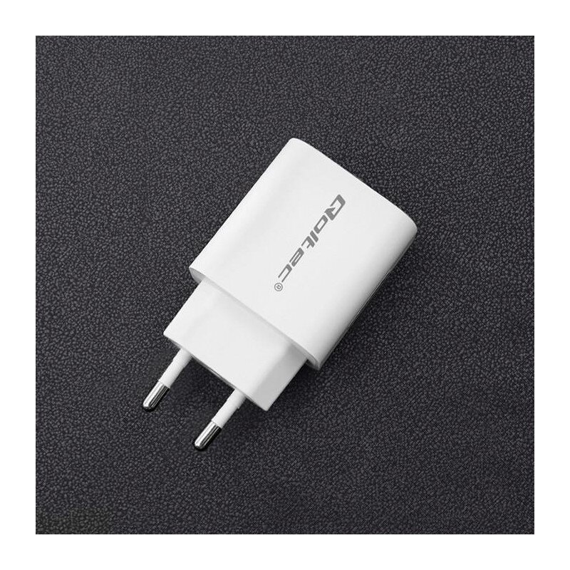 Ładowarka sieciowa Qoltec 18W | 5-12V | 1.5-3A | USB typ C P… | PartsPC.pl