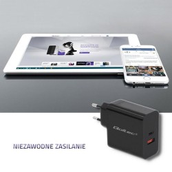 Ładowarka sieciowa Qoltec 63W | 5-20V | 1.5-3A | USB typ... | PartsPC.pl