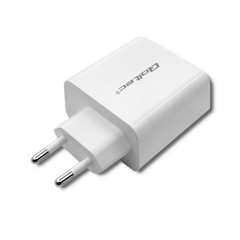 Ładowarka sieciowa Qoltec 45W | 5-20V | 2.4-3A | USB typ... | PartsPC.pl
