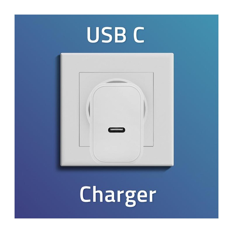 Ładowarka sieciowa Qoltec Super Quick PD | USB-C | 20W | 5-1… | PartsPC.pl