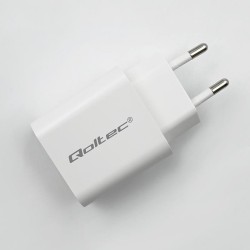 Ładowarka sieciowa Qoltec Super Quick PD | USB-C | 20W | 5-1… | PartsPC.pl