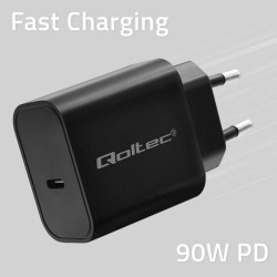 Ładowarka sieciowa Qoltec Super Quick PD | USB-C | 20W | 5-1… | PartsPC.pl