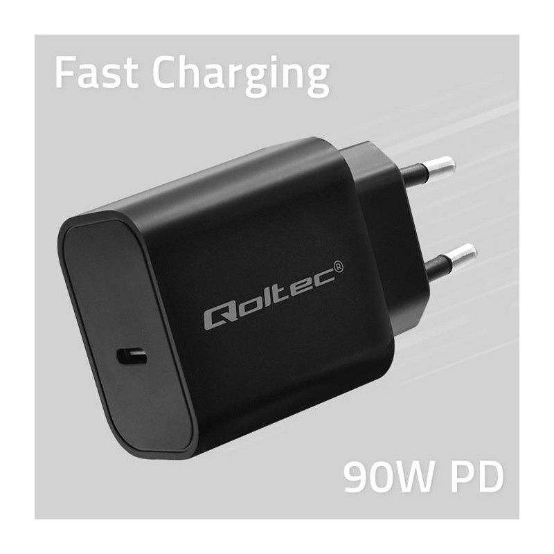Ładowarka sieciowa Qoltec Super Quick PD | USB-C | 20W | 5-1… | PartsPC.pl