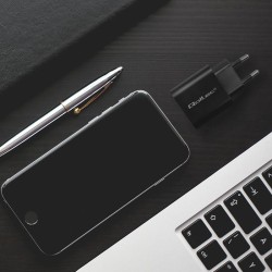 Ładowarka sieciowa Qoltec GaN POWER PRO | 1xUSB-C | 1xUSB | 30W | 5-20V |