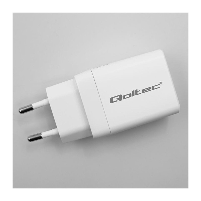 Ładowarka sieciowa Qoltec 45W GaN | 5-20V | 1.5-3A | 1xUSB-C… | PartsPC.pl