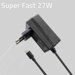 Ładowarka Qoltec Super FAST PD do Raspberry PI 5 | USB-C | 27W | 5-12V |