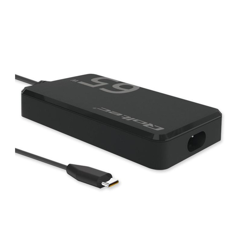 Ładowarka sieciowa Qoltec 65W GaN Super Fast SLIM | PartsPC.pl