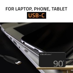 Ładowarka sieciowa Qoltec 90W GaN Super Fast SLIM | PD | 5-2… | PartsPC.pl
