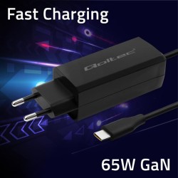 Ładowarka sieciowa Qoltec 65W GaN Super Fast | 5-20V | 3-3.2… | PartsPC.pl