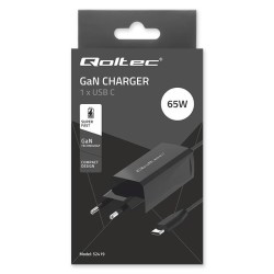 Ładowarka sieciowa Qoltec 65W GaN Super Fast | 5-20V | 3-3.2… | PartsPC.pl