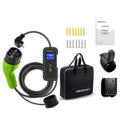Ładowarka Qoltec do samochodu elektrycznego EV z regulacją 2w1 Typ2 | 3.5kW