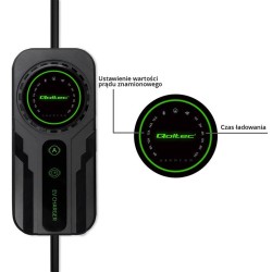 Ładowarka Qoltec do samochodu elektrycznego EV z regulacją 2… | PartsPC.pl