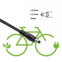 Ładowarka Qoltec do roweru skutera elektrycznego 36V | 42V | 2A | 5.5*2.1 |