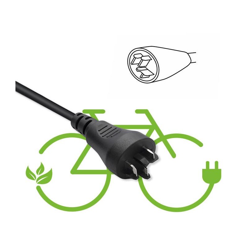 Ładowarka Qoltec do roweru Bosch 36V | 42V | 2A | Bosch plug… | PartsPC.pl