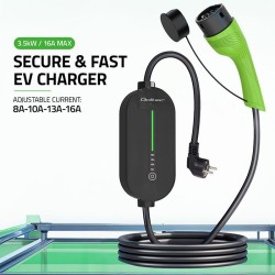 Ładowarka Qoltec do samochodu elektrycznego EV z regulacją 2… | PartsPC.pl