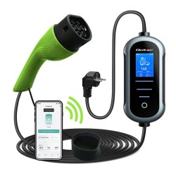 Ładowarka Qoltec do samochodu elektrycznego EV z regulacją 2… | PartsPC.pl