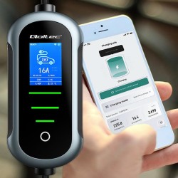 Ładowarka Qoltec do samochodu elektrycznego EV z regulacją 2… | PartsPC.pl