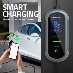Ładowarka Qoltec do samochodu elektrycznego EV z regulacją 2… | PartsPC.pl