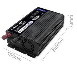 Ładowarka inteligentna Qoltec Monolith do akumulatorów LiFePO4 AGM GEL SLA