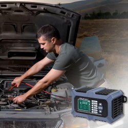Ładowarka mikroprocesorowa Qoltec z testerem baterii i funkc… | PartsPC.pl