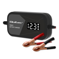 Ładowarka inteligentna Qoltec mikroprocesorowa 12V | 2A | Pr… | PartsPC.pl