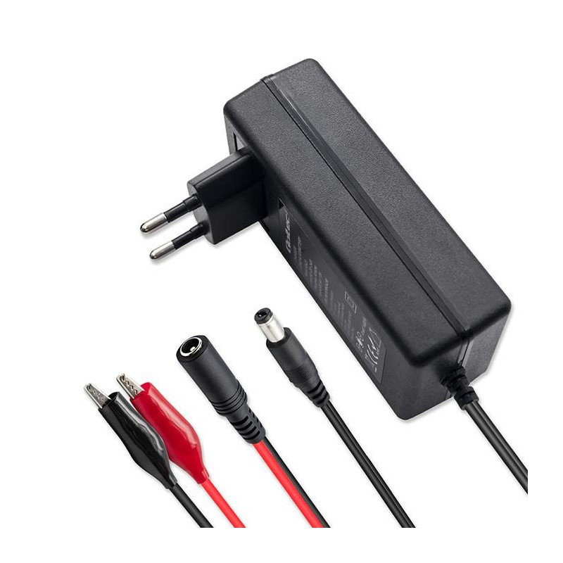 Ładowarka do akumulatora Qoltec AGM GEL STD 6V 12V | 1.5A | … | PartsPC.pl