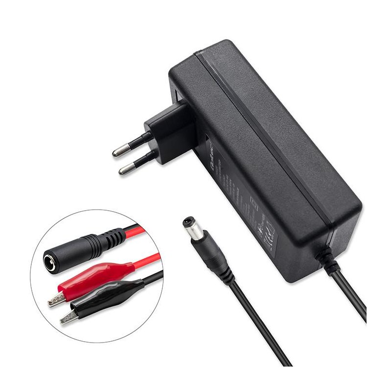 Ładowarka do akumulatora Qoltec AGM GEL STD 6V 12V | 1.5A | … | PartsPC.pl