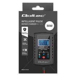 Ładowarka do akumulatora Qoltec AGM GEL STD 6V/12V | 2A | Pr… | PartsPC.pl
