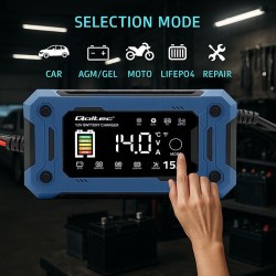 Ładowarka inteligentna Qoltec mikroprocesorowa 12V 15A do AG… | PartsPC.pl