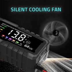 Ładowarka inteligentna Qoltec mikroprocesorowa 12V 6A | Pros… | PartsPC.pl