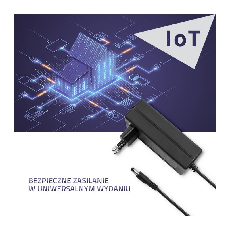 Zasilacz sieciowy Qoltec wtyczkowy 20W | 5V | 4A | 5.5*2.5… | PartsPC.pl