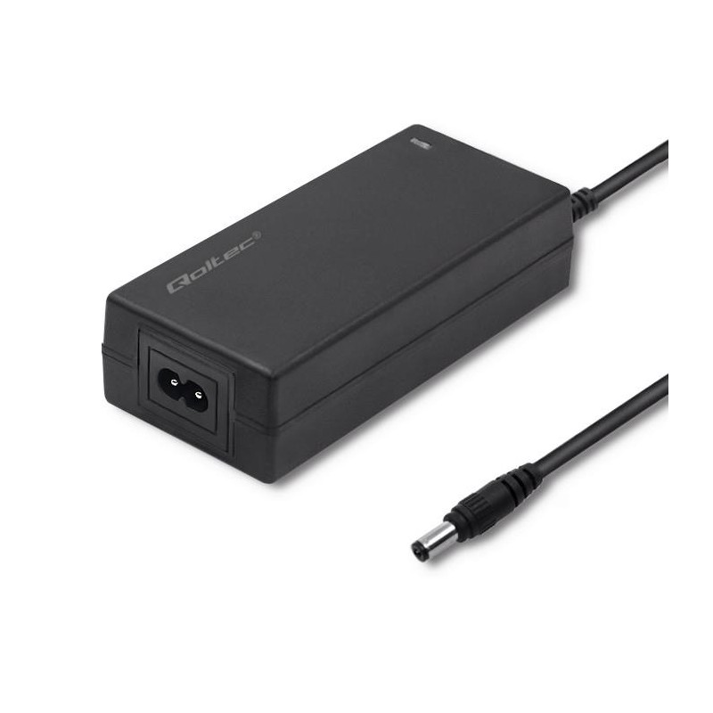 Zasilacz Qoltec desktopowy 60W | 12V | 5A | 5.5*2.1 | + kabel zasilający
