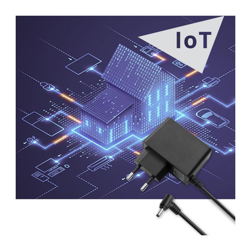 Zasilacz wtyczkowy Qoltec 10.5W | 5V | 2.1A | 3.5*1.35 | PartsPC.pl