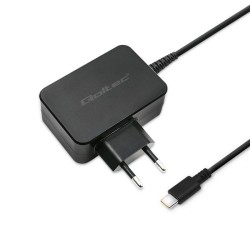 Ładowarka sieciowa Qoltec 65W | 5-20V | 3-3.25A | USB typ C … | PartsPC.pl