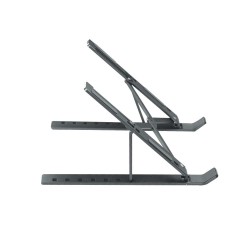 Podstawka biurowa pod laptop, tablet SAVIO PB-01, aluminiowa, szara