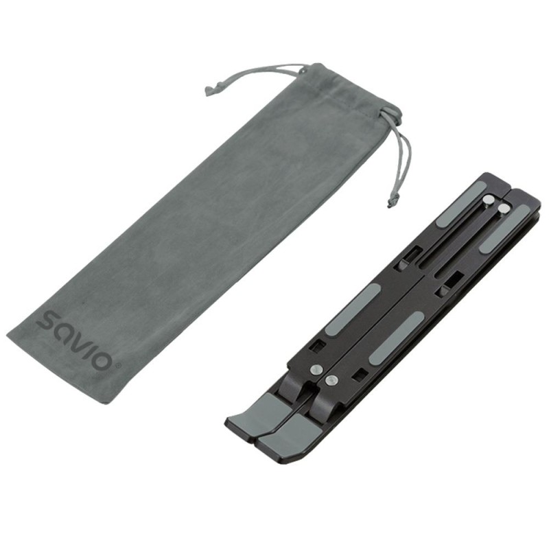 Podstawka biurowa pod laptop, tablet SAVIO PB-05, aluminiowa… | PartsPC.pl
