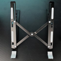 Podstawka biurowa pod laptop, tablet SAVIO PB-05, aluminiowa… | PartsPC.pl
